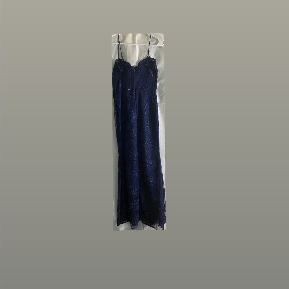 Navy blue classy dress